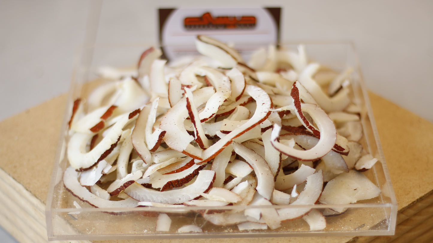 Coconut Sliced (Sliced Narial) 250 gm ناریل سلائسڈ
