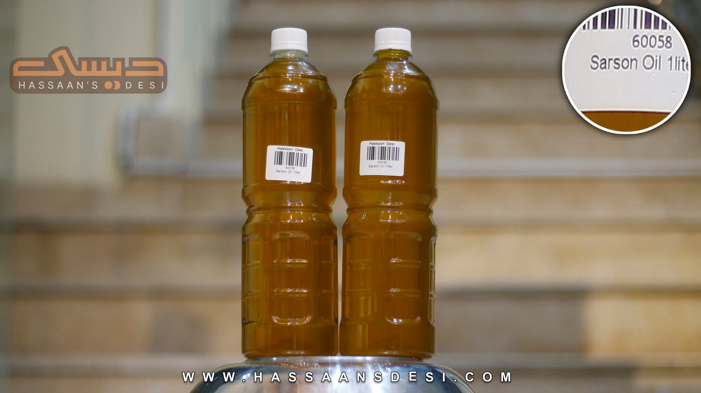 Sarson Oil Mustard Seed Sil خالص سرسوں کا تیل