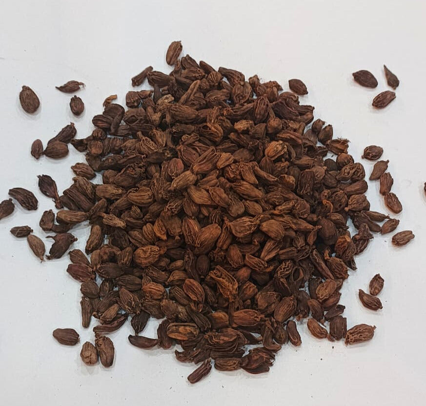 Moti Elaichi 50 gm Sabat Kali Elaichi Black Cardamom کالی الائچی